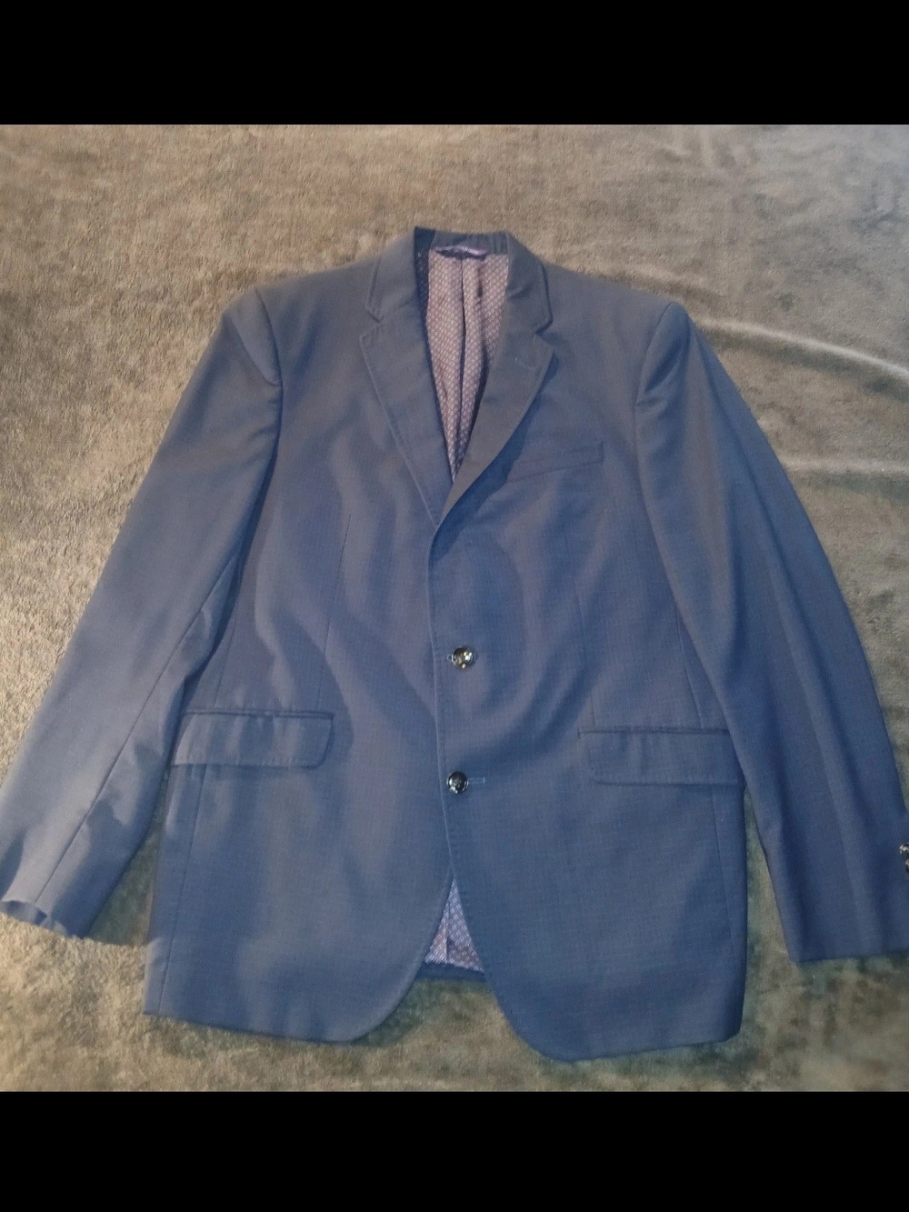 Ted Baker Blue Two-Button Sport Coat